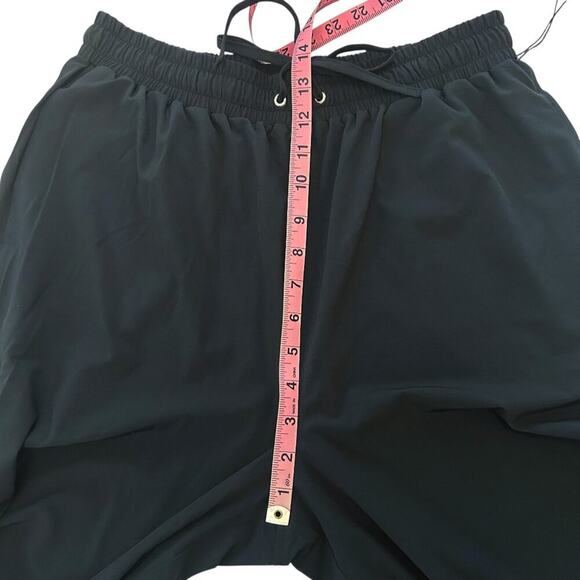 GIRLFRIEND COLLECTIVE Black Luxe Wide Leg Pant 29" Medium NWT - Picture 13 of 14